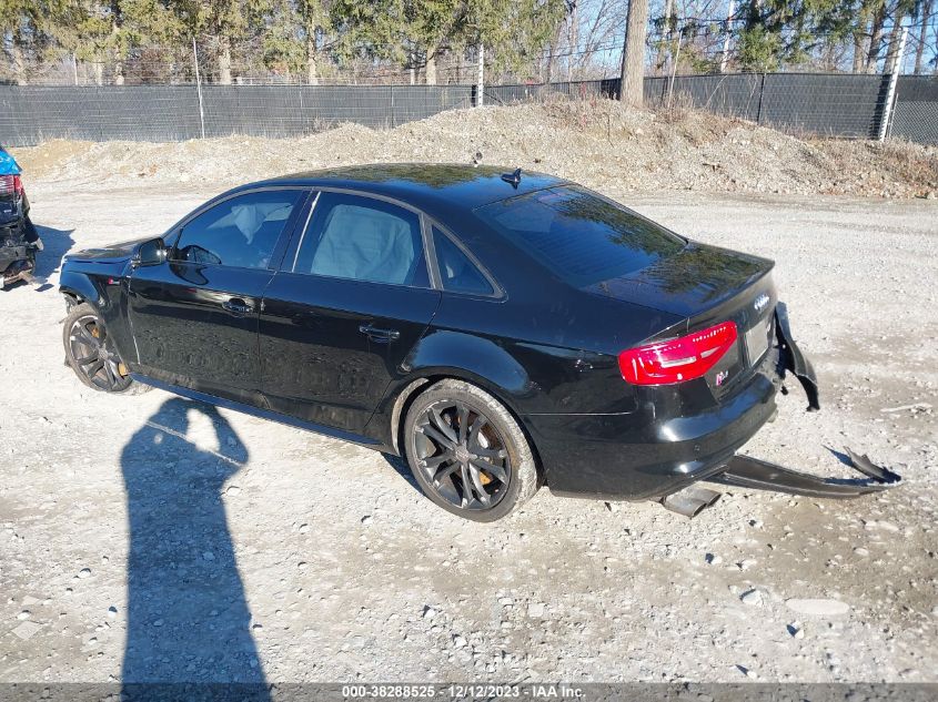 2015 AUDI S4 3.0T PREMIUM PLUS - WAUDGAFL0FA099214