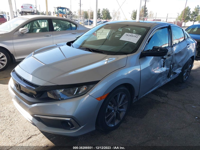 VIN 19XFC1F37LE208249 2020 HONDA CIVIC EX