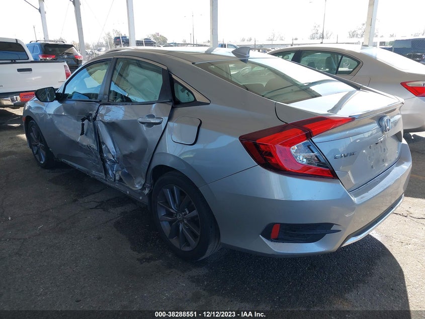 VIN 19XFC1F37LE208249 2020 HONDA CIVIC EX
