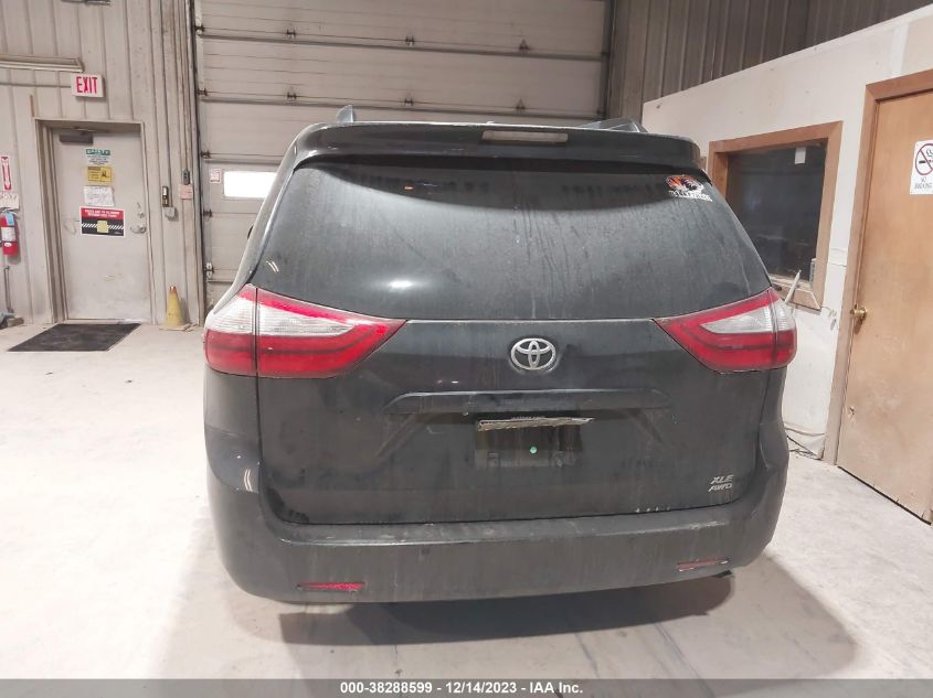 2015 TOYOTA SIENNA XLE 7 PASSENGER - 5TDDK3DC2FS109907