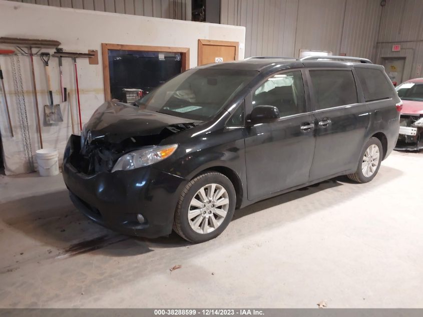 2015 TOYOTA SIENNA XLE 7 PASSENGER - 5TDDK3DC2FS109907