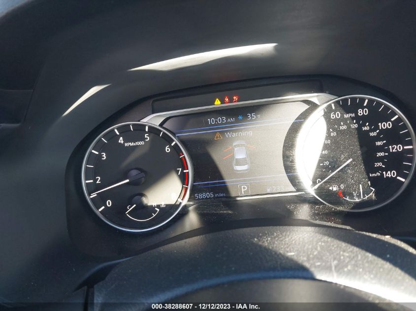 2021 NISSAN ALTIMA SV - 1N4BL4DV3MN367938