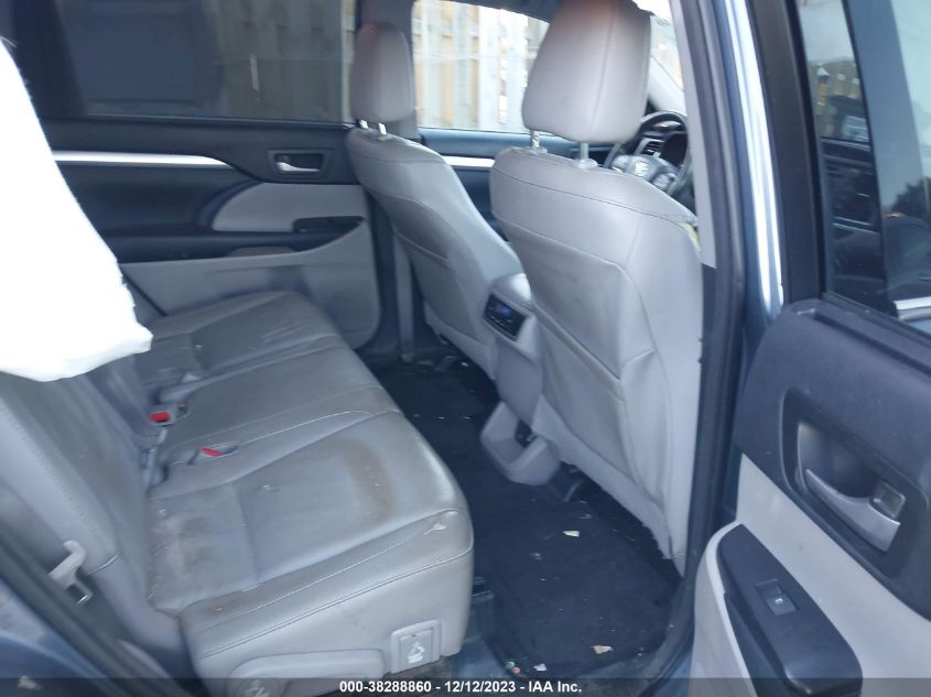 2015 TOYOTA HIGHLANDER XLE V6 - 5TDKKRFH9FS059218