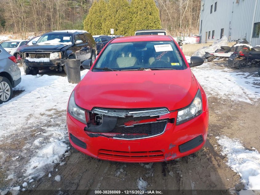 2014 CHEVROLET CRUZE LS AUTO - 1G1PA5SH8E7306155