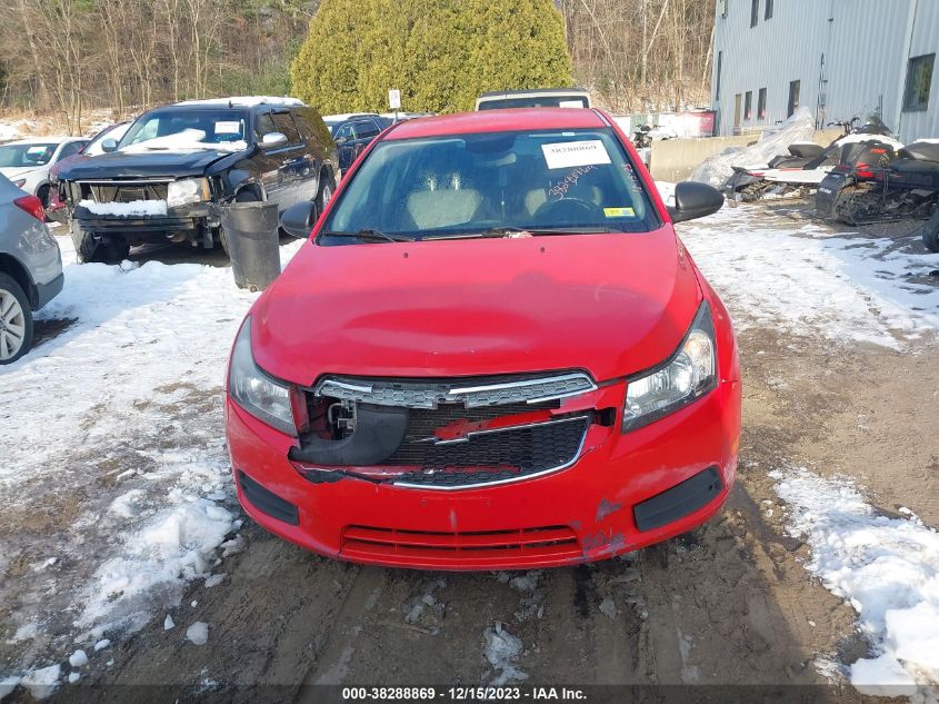 2014 CHEVROLET CRUZE LS AUTO - 1G1PA5SH8E7306155