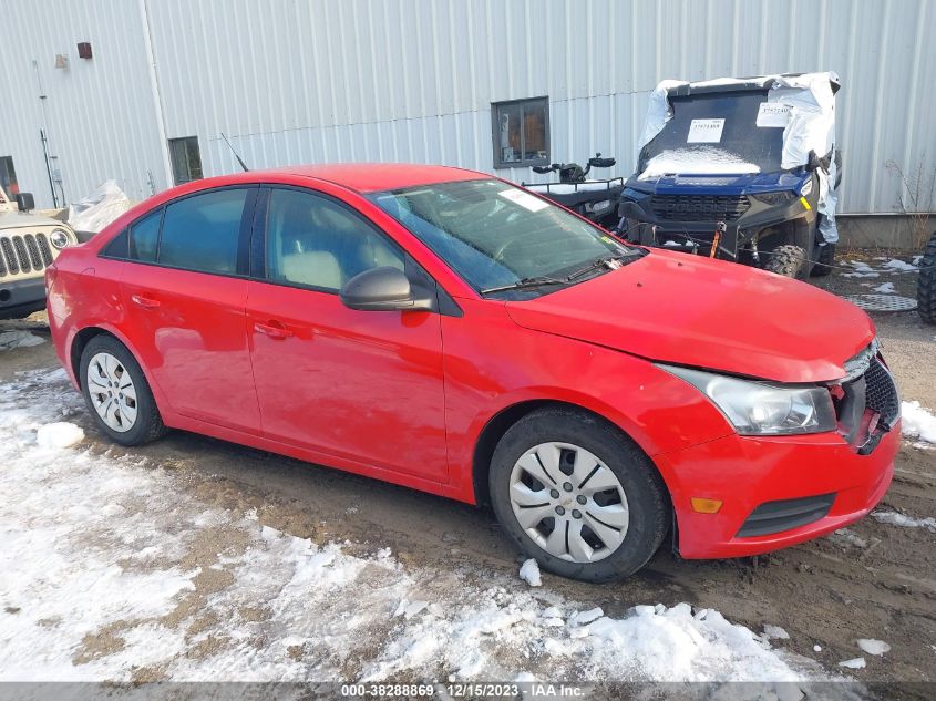 2014 CHEVROLET CRUZE LS AUTO - 1G1PA5SH8E7306155