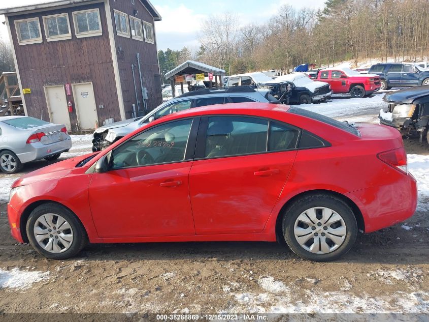 2014 CHEVROLET CRUZE LS AUTO - 1G1PA5SH8E7306155