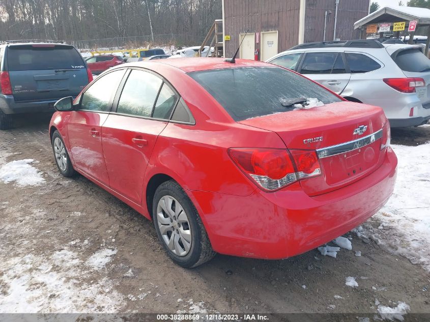 2014 CHEVROLET CRUZE LS AUTO - 1G1PA5SH8E7306155