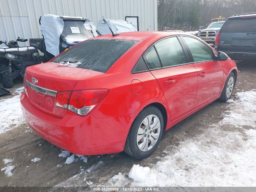 2014 CHEVROLET CRUZE LS AUTO - 1G1PA5SH8E7306155