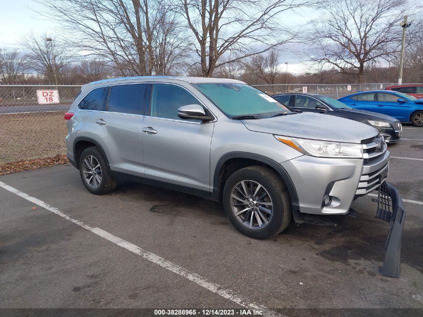 2019 TOYOTA HIGHLANDER SE/XLE - 5TDKZRFHXKS560415