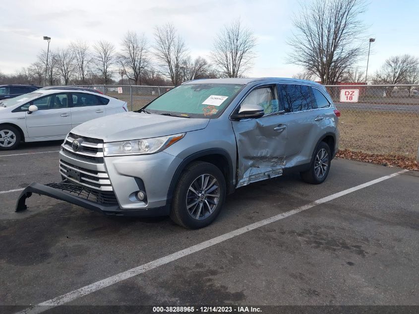 2019 TOYOTA HIGHLANDER SE/XLE - 5TDKZRFHXKS560415