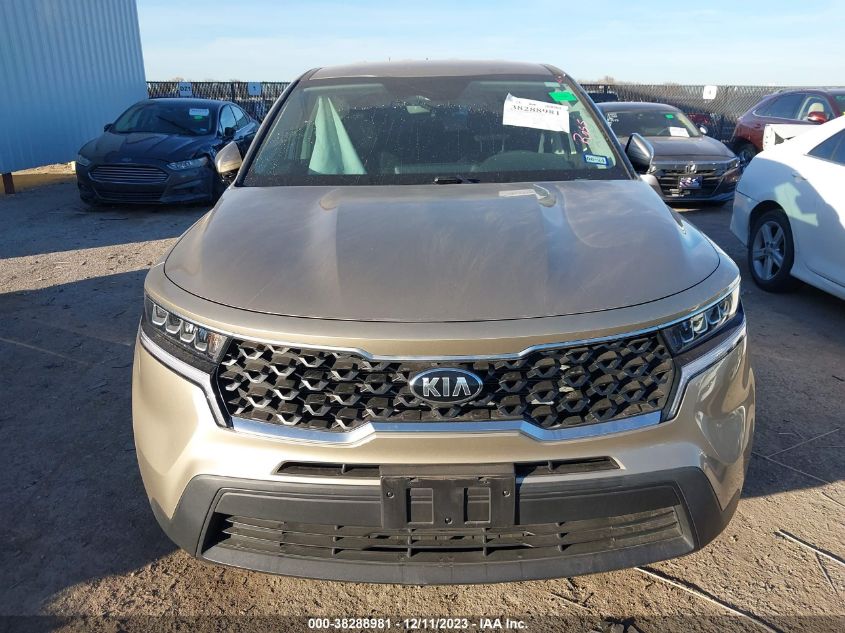 2021 KIA SORENTO LX - 5XYRG4LC8MG062147