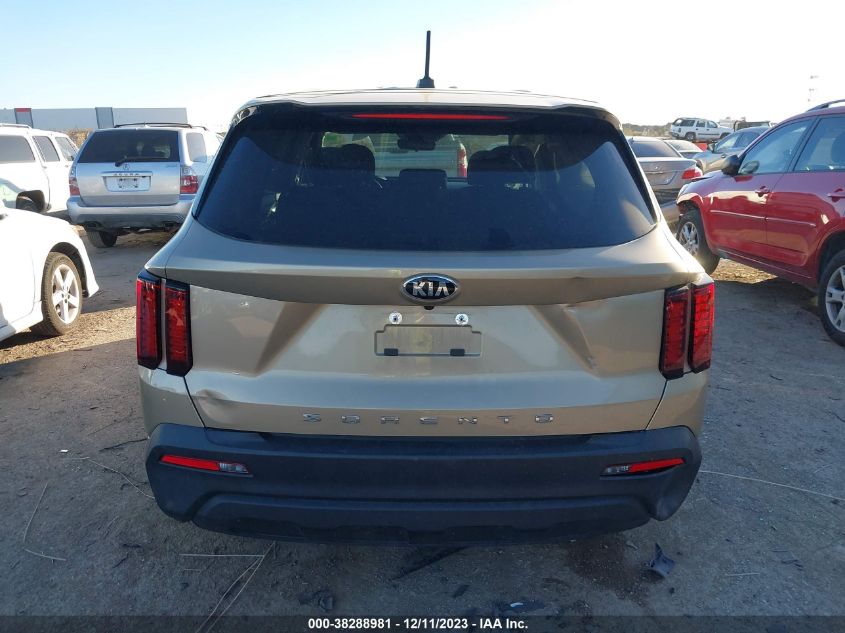 2021 KIA SORENTO LX - 5XYRG4LC8MG062147