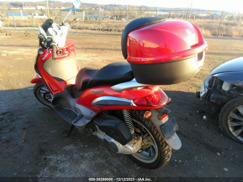 2005 PIAGGIO BV 200 ZAPM289L555002438