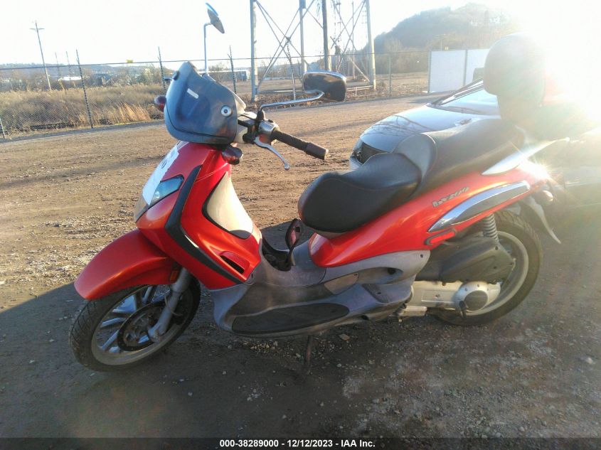 2005 PIAGGIO BV 200 ZAPM289L555002438