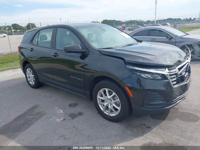 2022 CHEVROLET EQUINOX FWD LS - 2GNAXHEV4N6101731