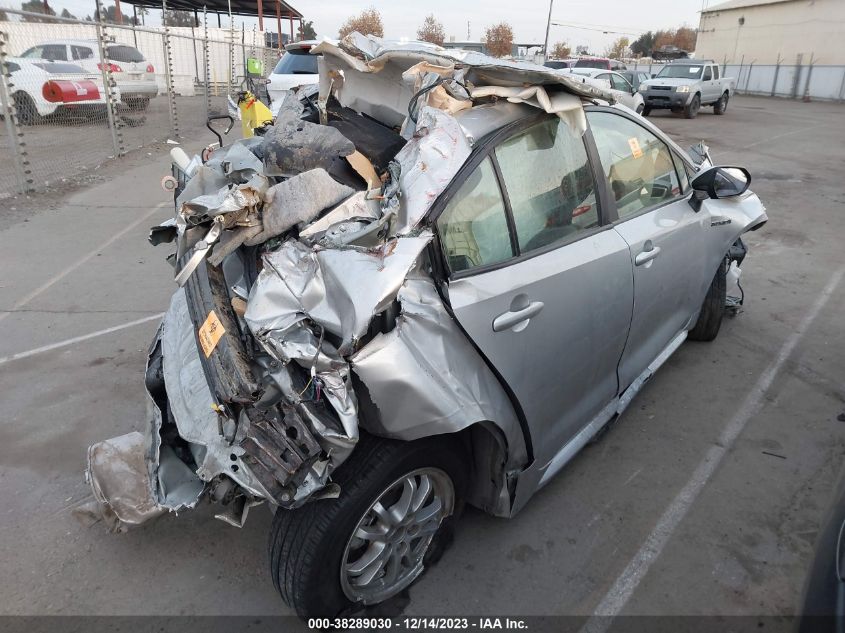 2021 TOYOTA COROLLA HYBRID LE - JTDEAMDE9MJ029979