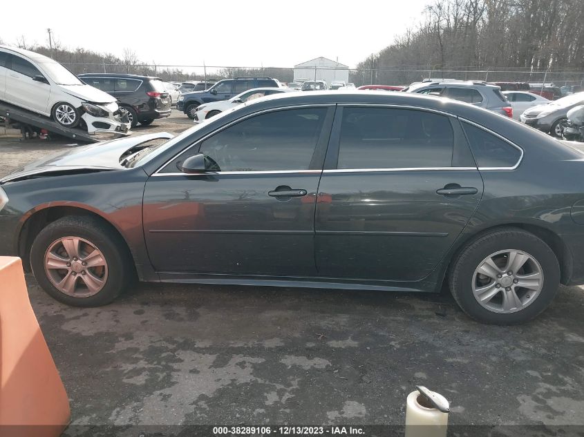 2013 CHEVROLET IMPALA LS - 2G1WF5E36D1109915