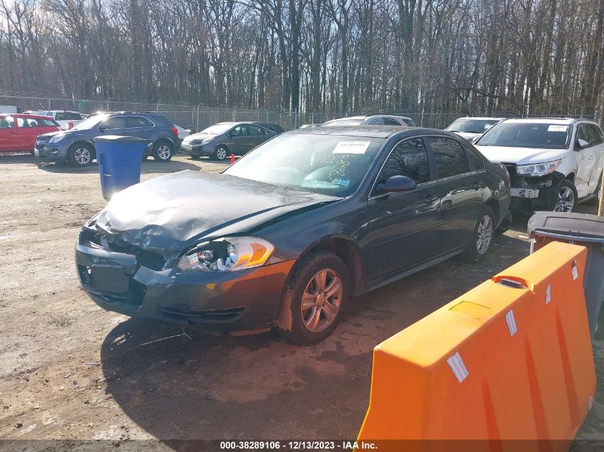 2013 CHEVROLET IMPALA LS - 2G1WF5E36D1109915
