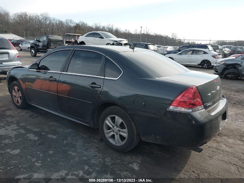 2013 CHEVROLET IMPALA LS - 2G1WF5E36D1109915