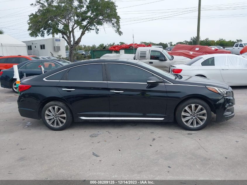 2017 HYUNDAI SONATA SPORT - 5NPE34AF3HH484915