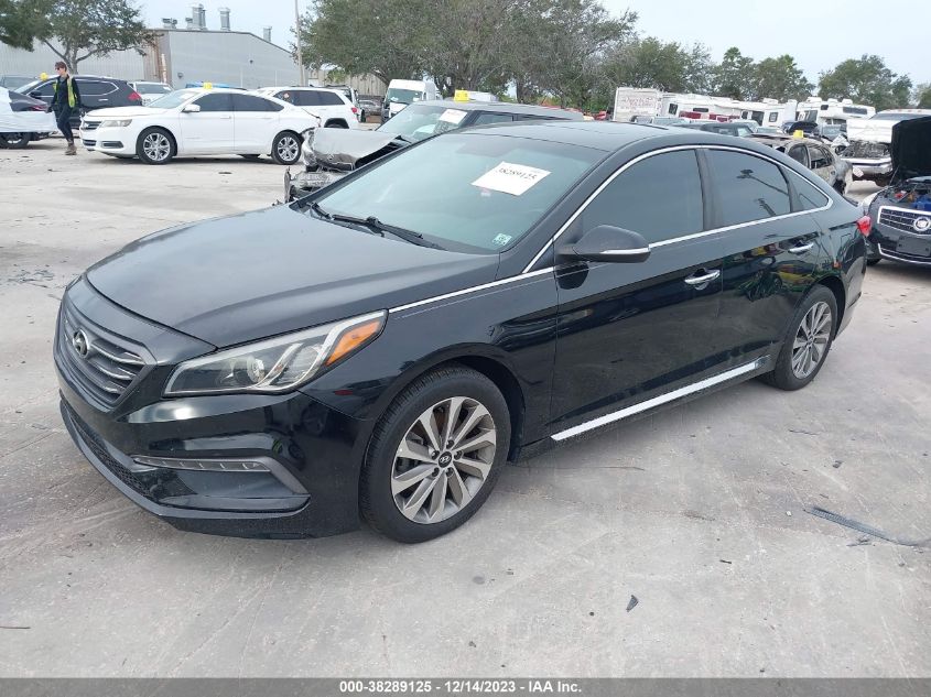 2017 HYUNDAI SONATA SPORT - 5NPE34AF3HH484915