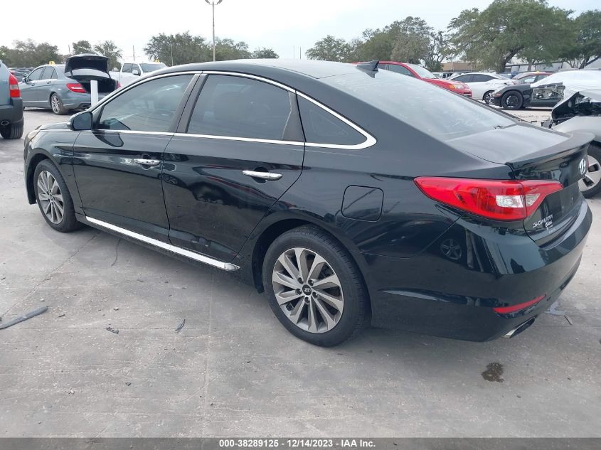 2017 HYUNDAI SONATA SPORT - 5NPE34AF3HH484915