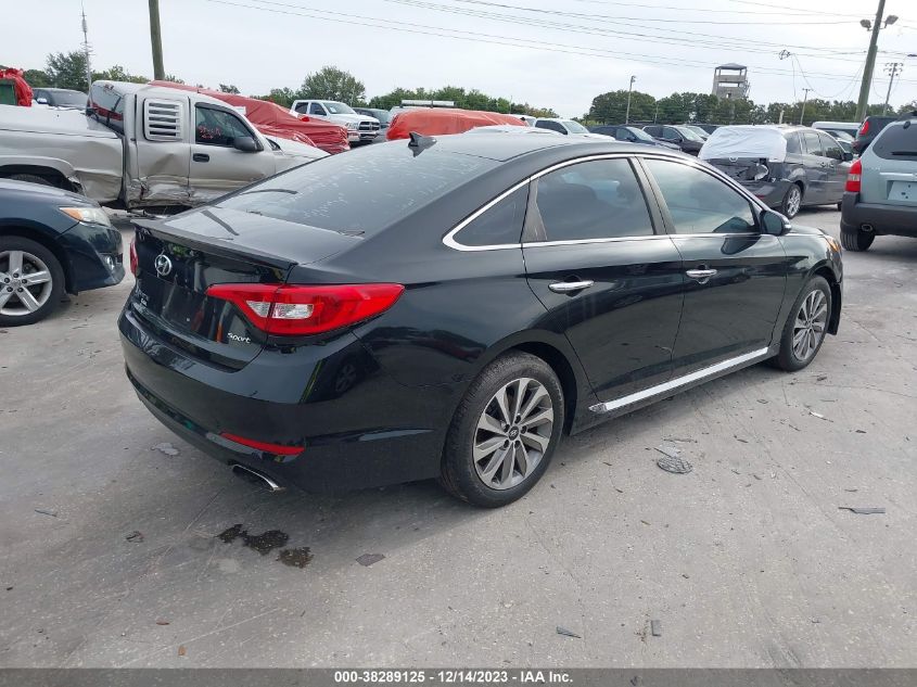 2017 HYUNDAI SONATA SPORT - 5NPE34AF3HH484915