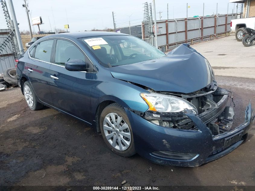 2015 NISSAN SENTRA S/SV/SR/SL - 3N1AB7AP2FY214976