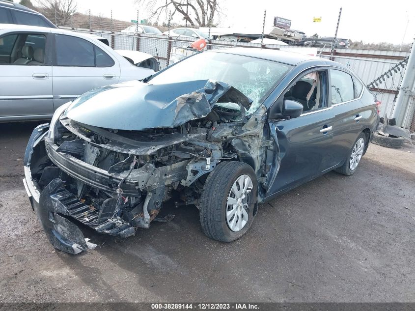 2015 NISSAN SENTRA S/SV/SR/SL - 3N1AB7AP2FY214976