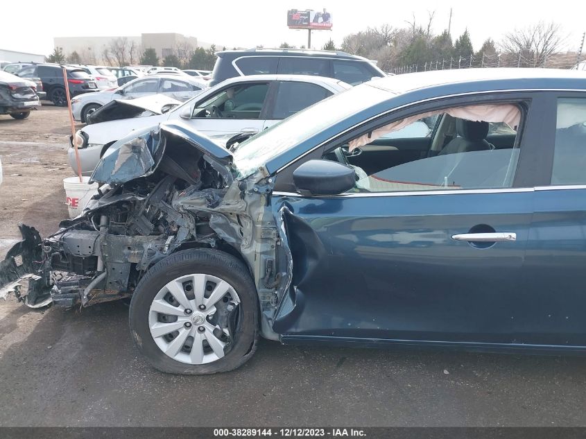 2015 NISSAN SENTRA S/SV/SR/SL - 3N1AB7AP2FY214976