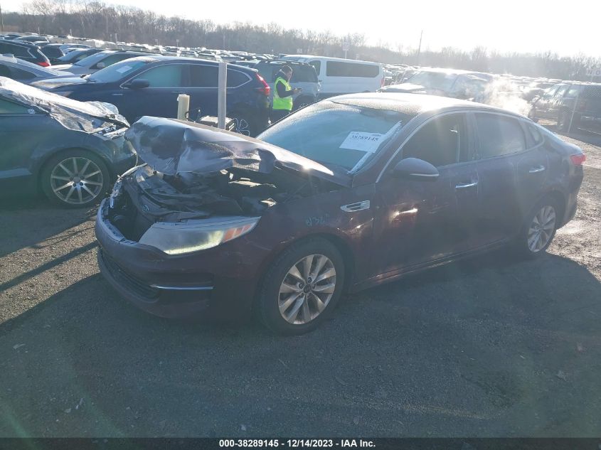 2016 KIA OPTIMA EX - 5XXGU4L3XGG021186