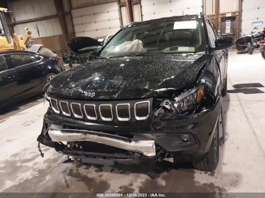 2022 JEEP COMPASS LATITUDE 4X4 - 3C4NJDBB4NT117020