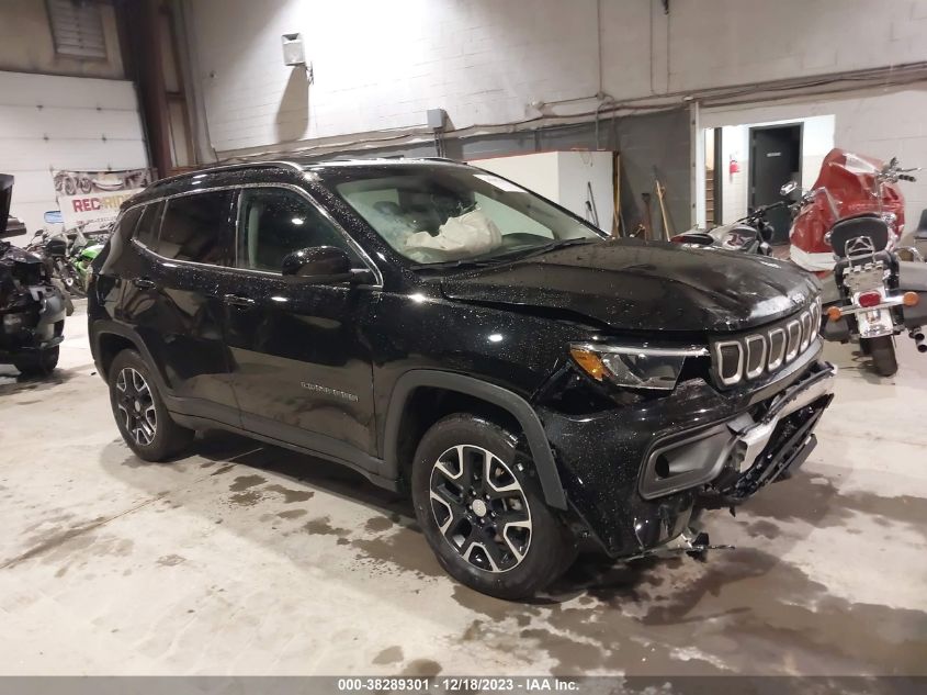 2022 JEEP COMPASS LATITUDE 4X4 - 3C4NJDBB4NT117020