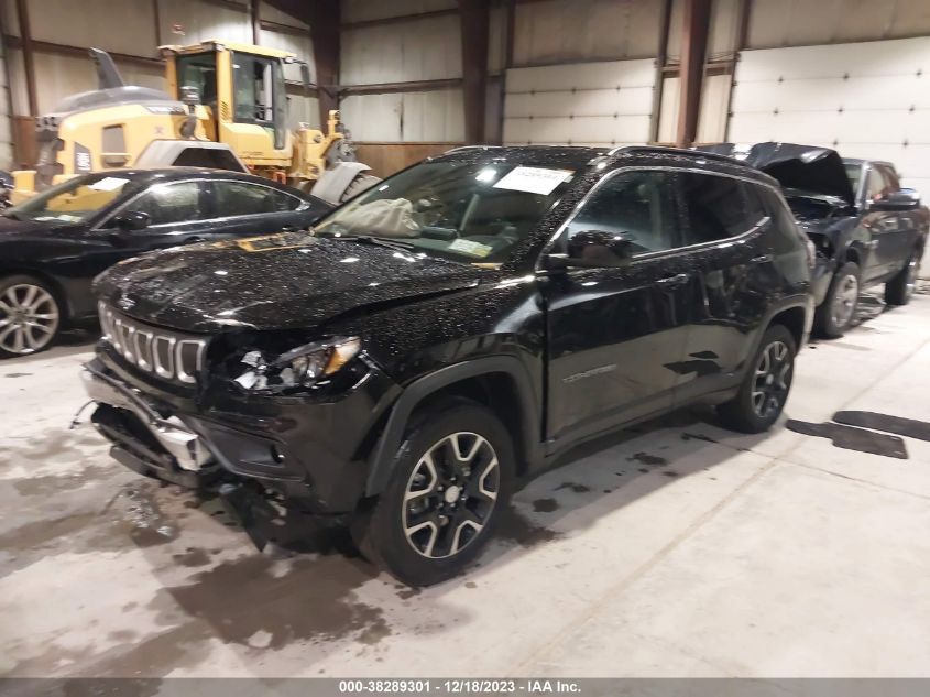 2022 JEEP COMPASS LATITUDE 4X4 - 3C4NJDBB4NT117020