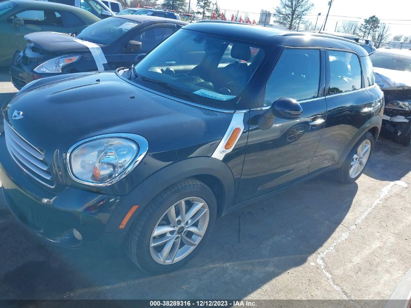 2013 MINI COUNTRYMAN COOPER WMWZB3C51DWM09683