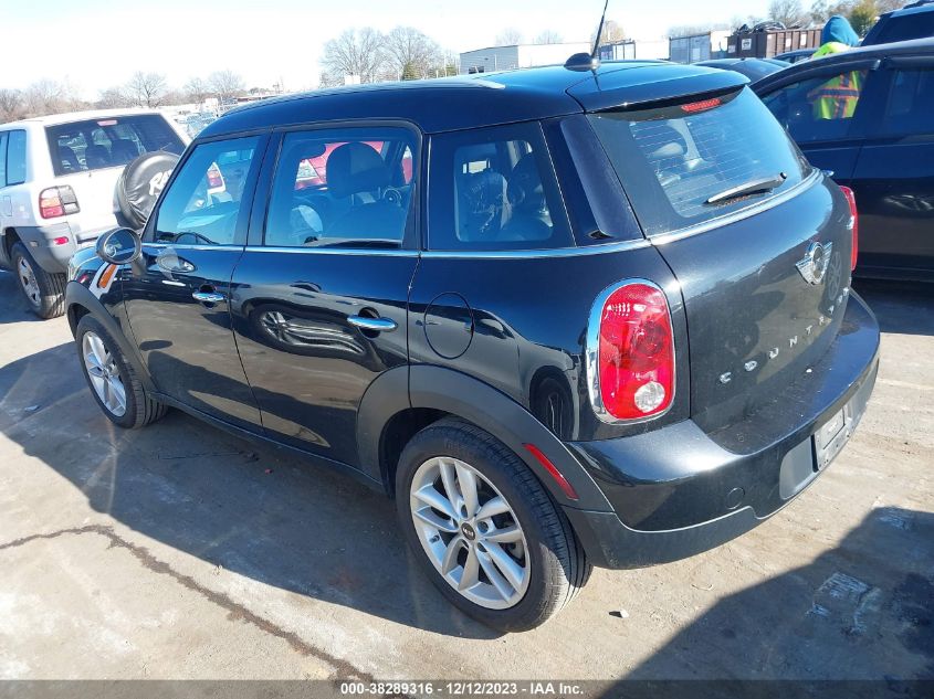 2013 MINI COUNTRYMAN COOPER WMWZB3C51DWM09683