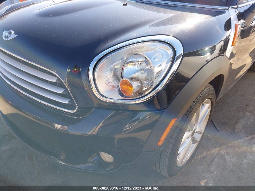 2013 MINI COUNTRYMAN COOPER WMWZB3C51DWM09683