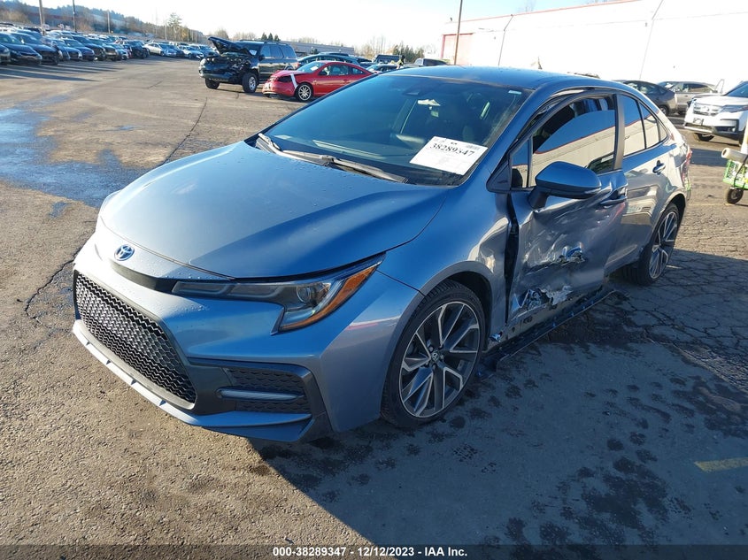 VIN 5YFS4RCE8LP015204 2020 TOYOTA COROLLA SE