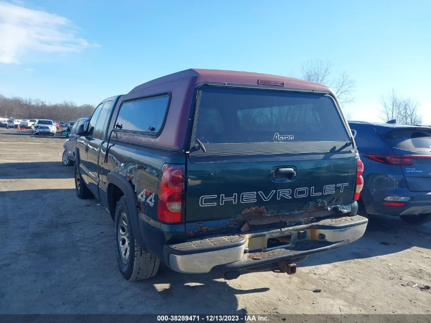 2GCEK19V961110109 | 2006 CHEVROLET SILVERADO 1500