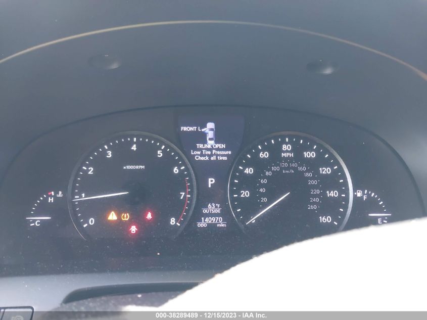 2013 LEXUS LS 460 - JTHBL5EFXD5114752