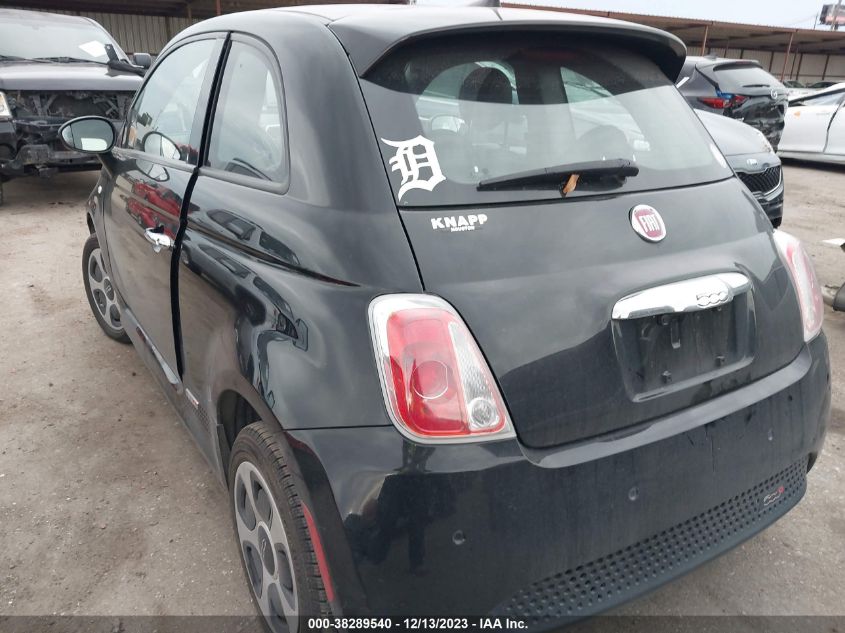 2016 FIAT 500E BATTERY ELECTRIC - 3C3CFFGE3GT218015