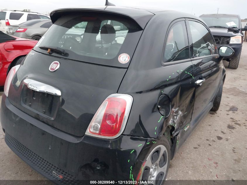 2016 FIAT 500E BATTERY ELECTRIC - 3C3CFFGE3GT218015