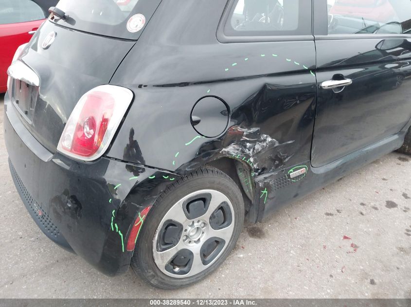 2016 FIAT 500E BATTERY ELECTRIC - 3C3CFFGE3GT218015