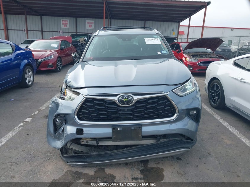 VIN 5TDFZRAH5LS029813 2020 TOYOTA HIGHLANDER PLATINUM