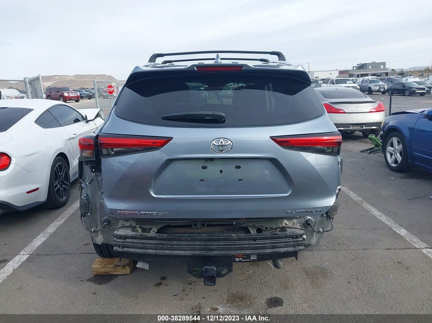 VIN 5TDFZRAH5LS029813 2020 TOYOTA HIGHLANDER PLATINUM