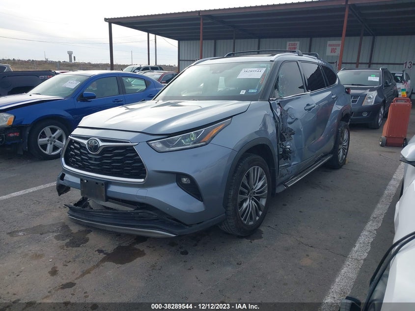 VIN 5TDFZRAH5LS029813 2020 TOYOTA HIGHLANDER PLATINUM