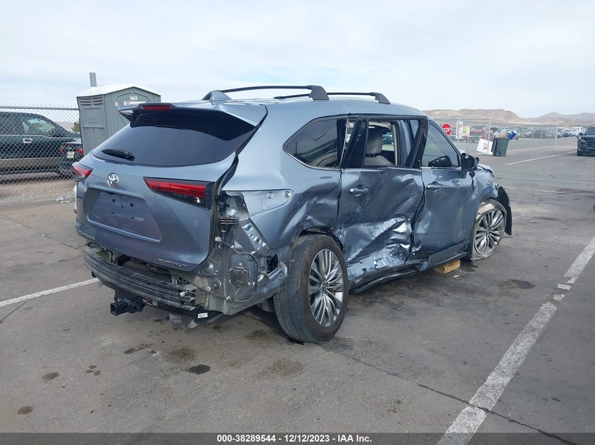 VIN 5TDFZRAH5LS029813 2020 TOYOTA HIGHLANDER PLATINUM