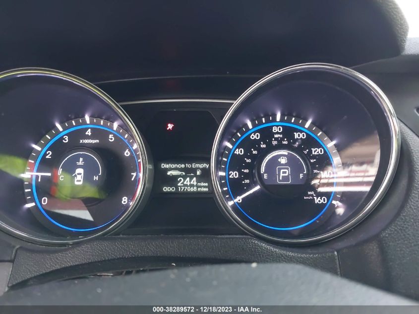 2013 HYUNDAI SONATA GLS - 5NPEB4AC4DH799063