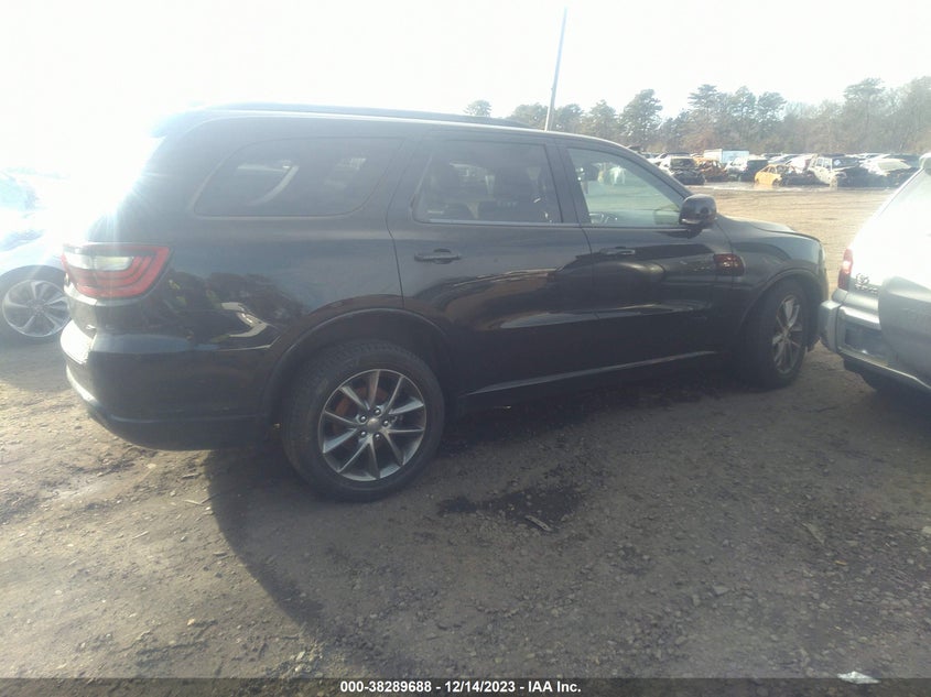 VIN 1C4RDJDG5HC709848 2017 DODGE DURANGO GT